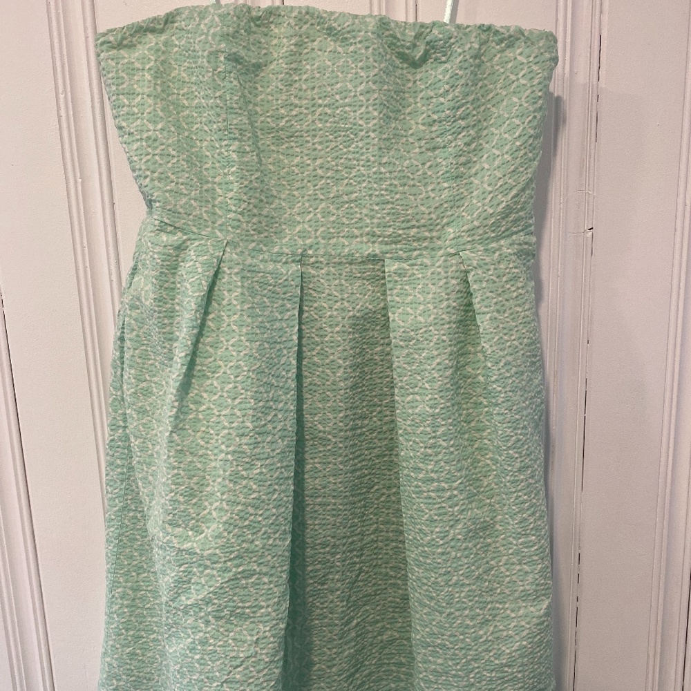J.Crew mint sleeveless dress